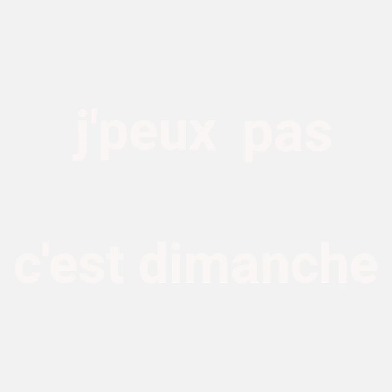 je peux pas cest dimanche