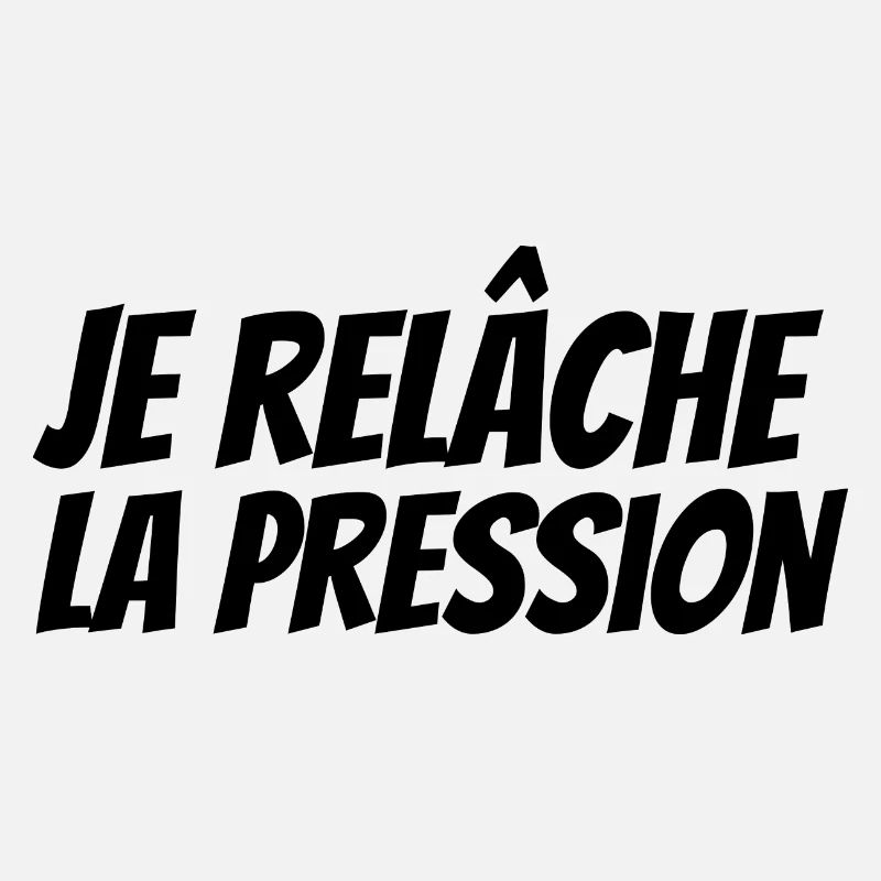 je relâche la préssion