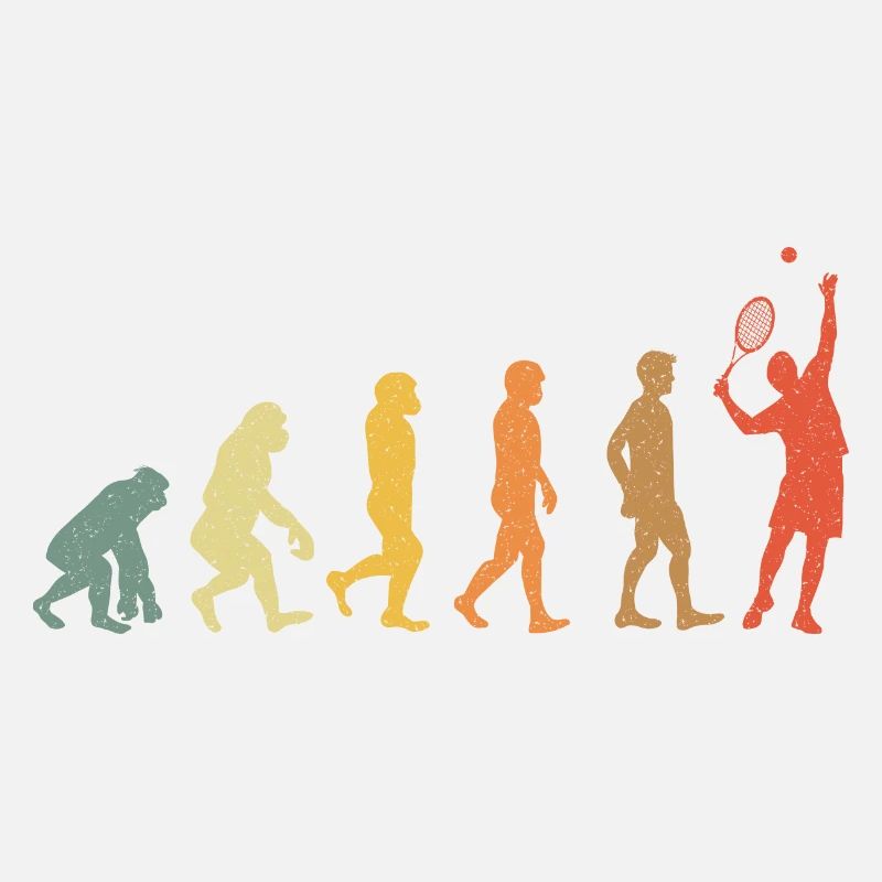 Tennis Evolution Vintage retro