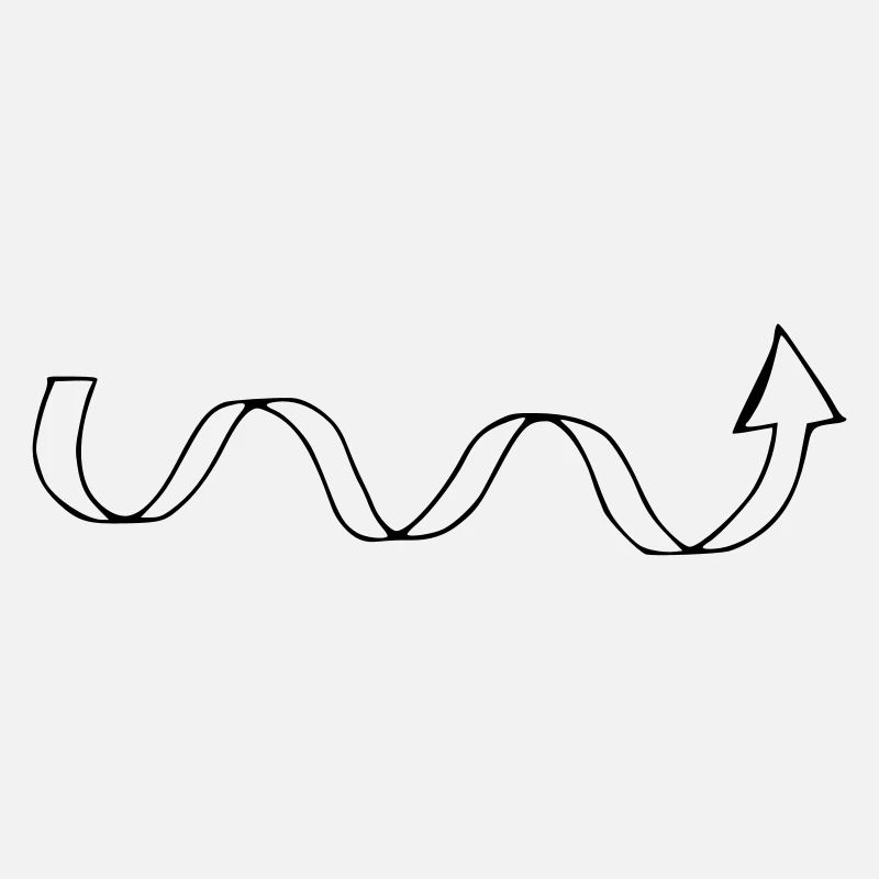 Flèche Serpent Flèches Forme Symbole Vecteur