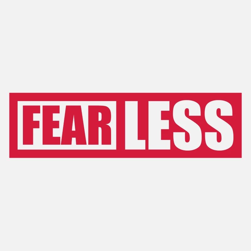 fearless Text Quote Design