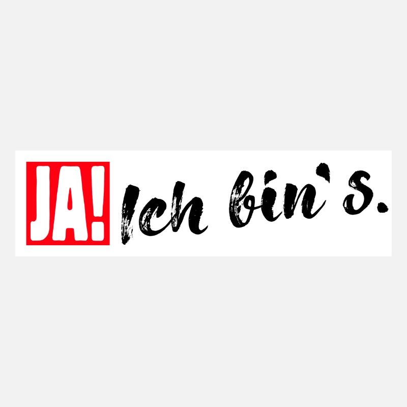 Ja Ich bin es