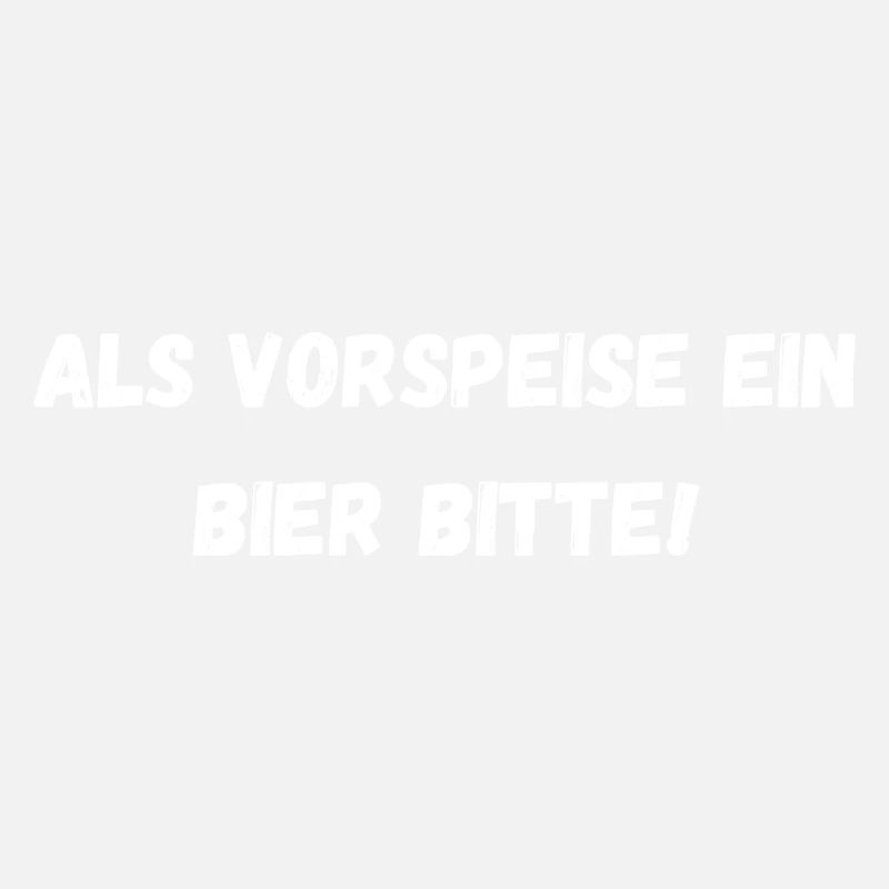 Als Vorspeise ein Bier bitte!