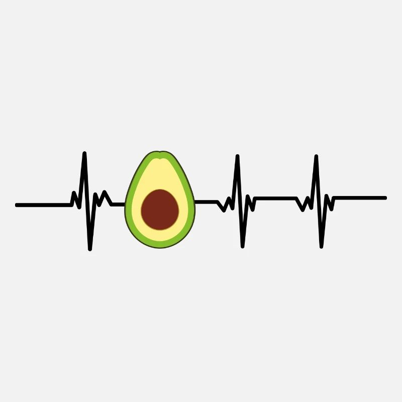 Avocado-Herzschlag