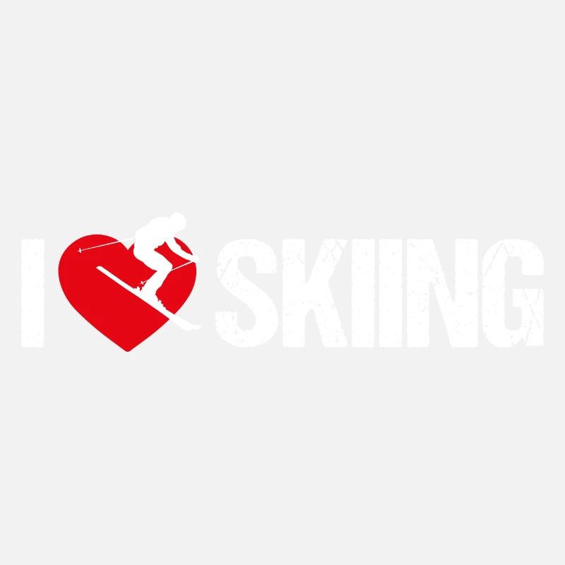 I love skiing
