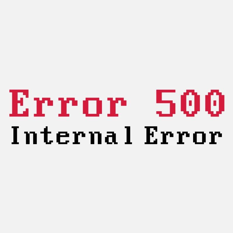 Error 500 - Internal (erreur de serveur) - Erreur