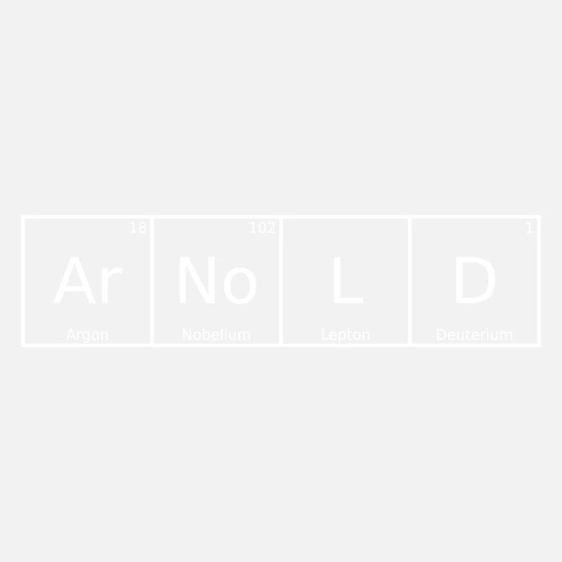 Arnold Name First Name Chemistry Periodic Table Elements