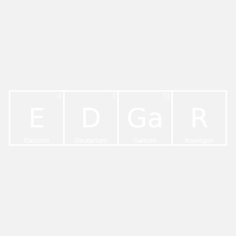 Edgar Name Vorname Chemie Periodensystem Elemente