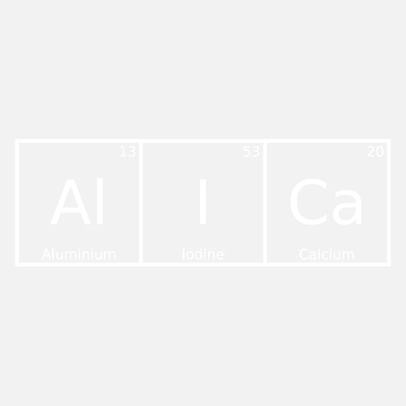 Alica Surname First Name Chemistry Periodic Table Elements