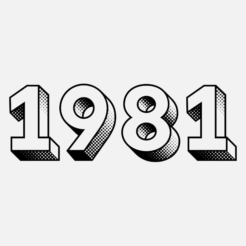 1981 Année de fabrication Idée cadeau