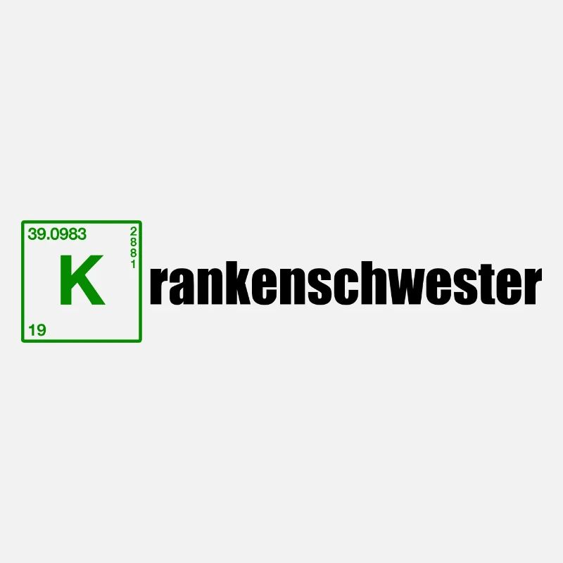 Krankenschwester Geschenk black