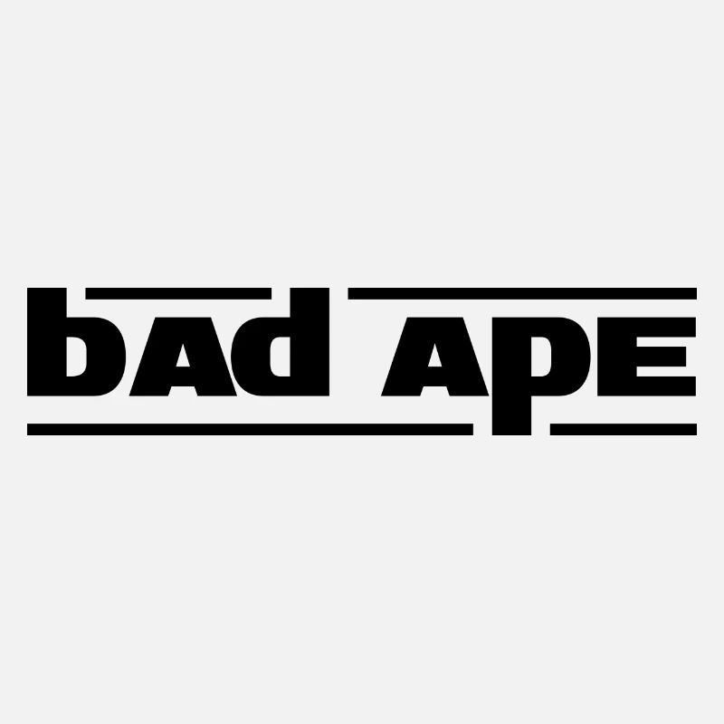 Bad Ape 02 (Black Text)