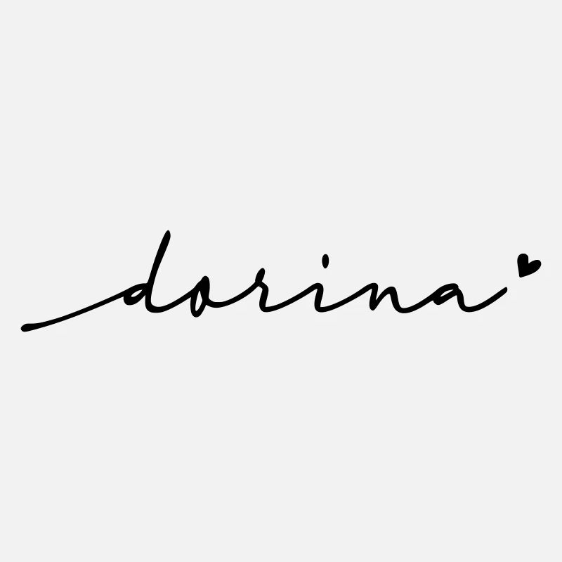 Dorina Cursive Name