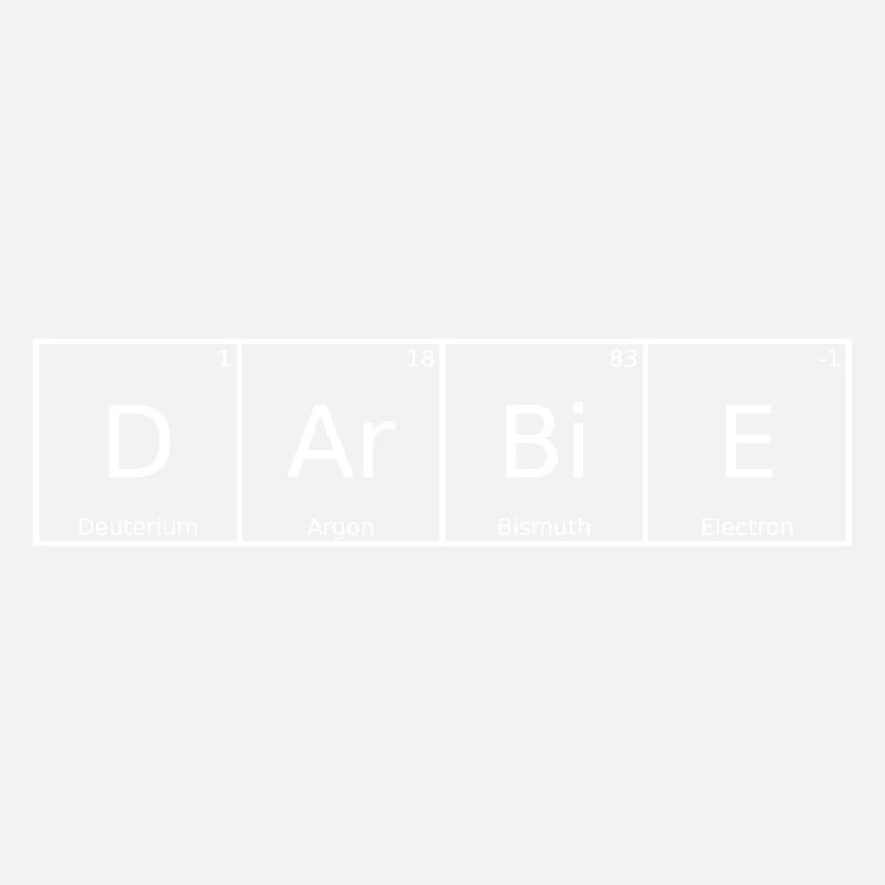 Darbie Name First Name Chemistry Periodic Table Elements