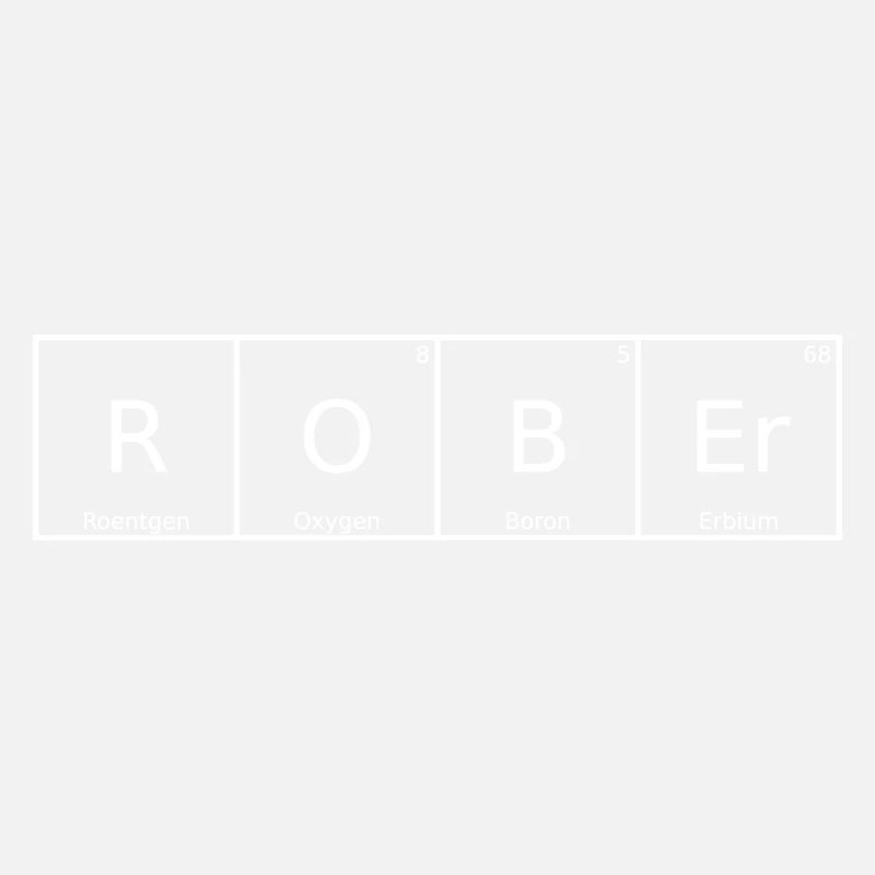 Rober Name First Name Chemistry Periodic Table Elements