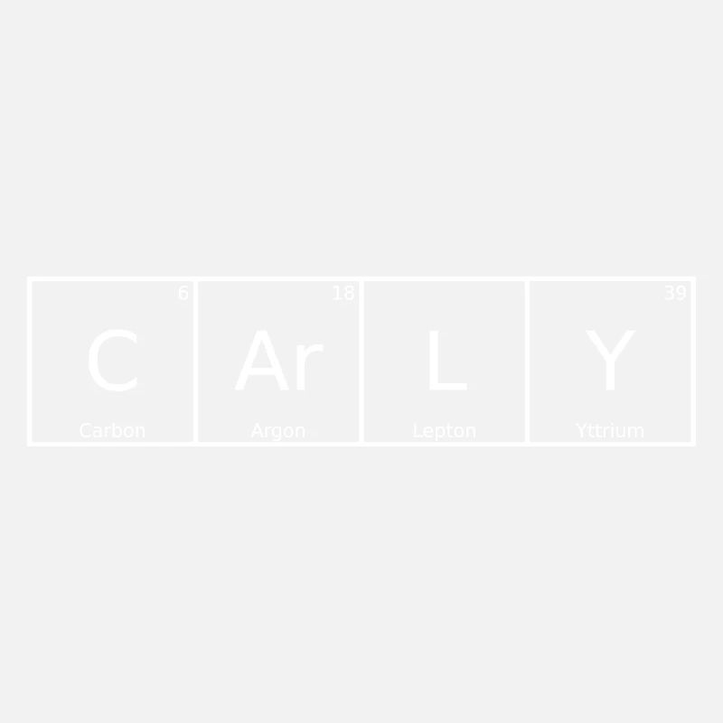 Carly Surname First name Chemistry Periodic Table Elements