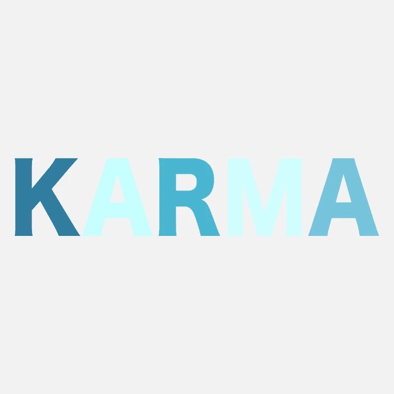 Lettrage rétro Karma