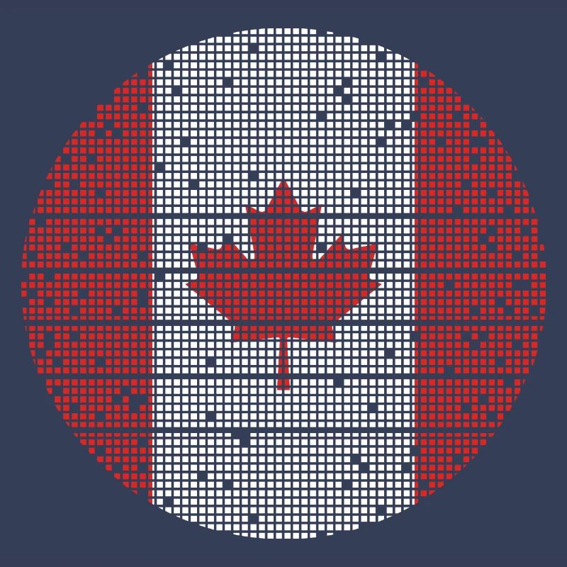 Drapeau du Canada Feuille d’érable Drapeau canadien Canada