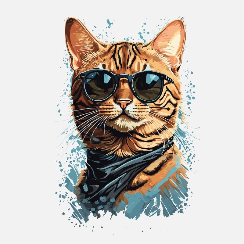 Cool Bengal Cat Exotic Cat Design