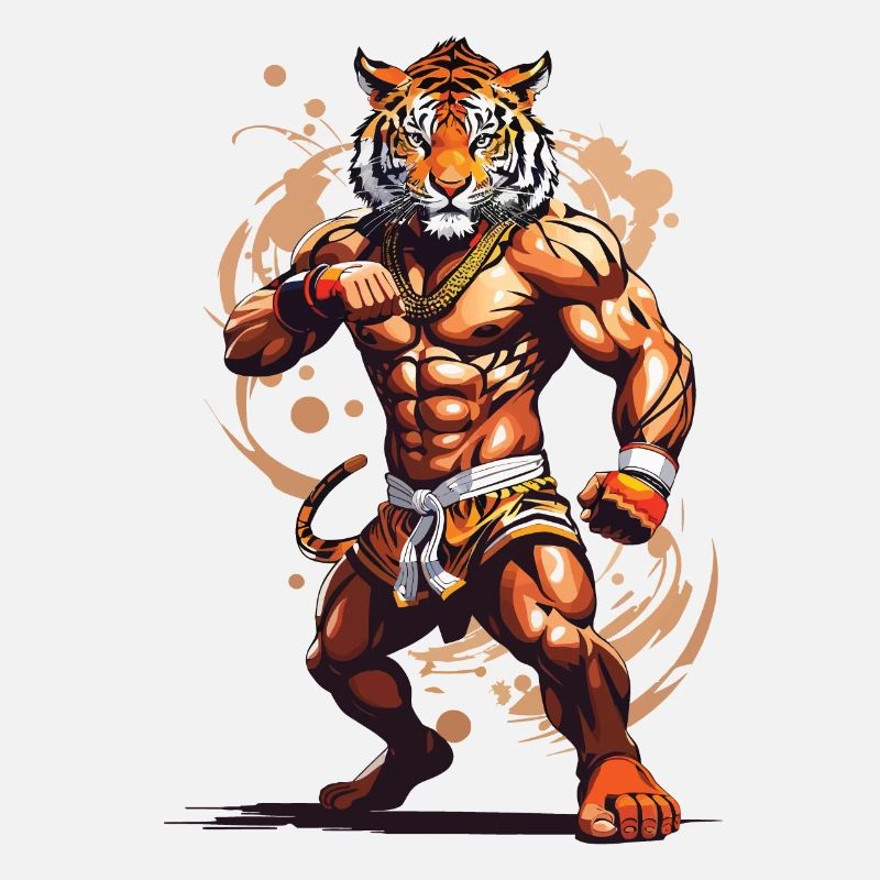 Tiger Spirit Kickboxen und Muay Thai Design