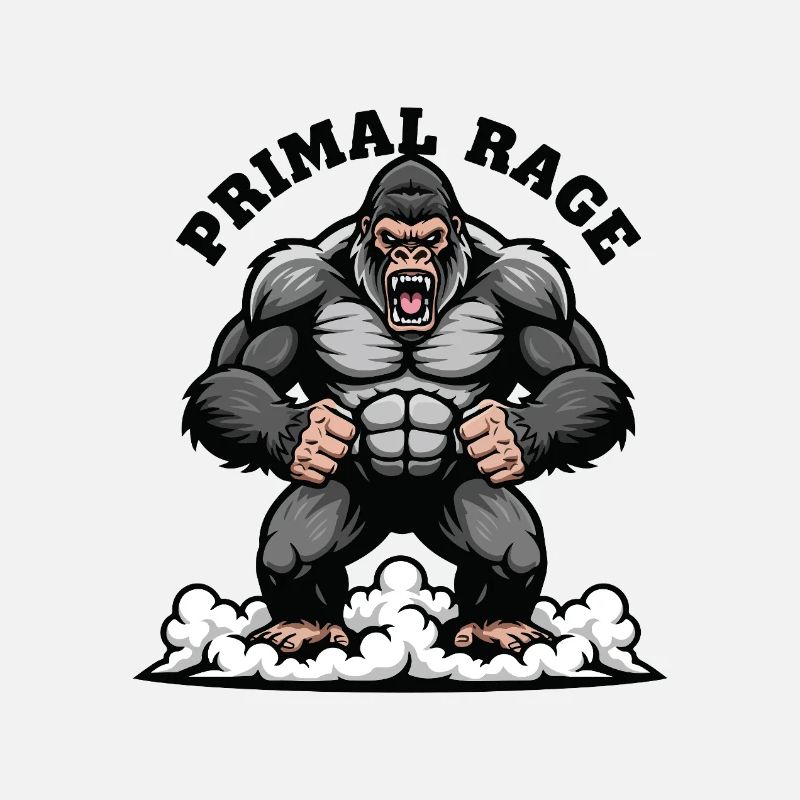 Primal Rage Gorille Musclé Force