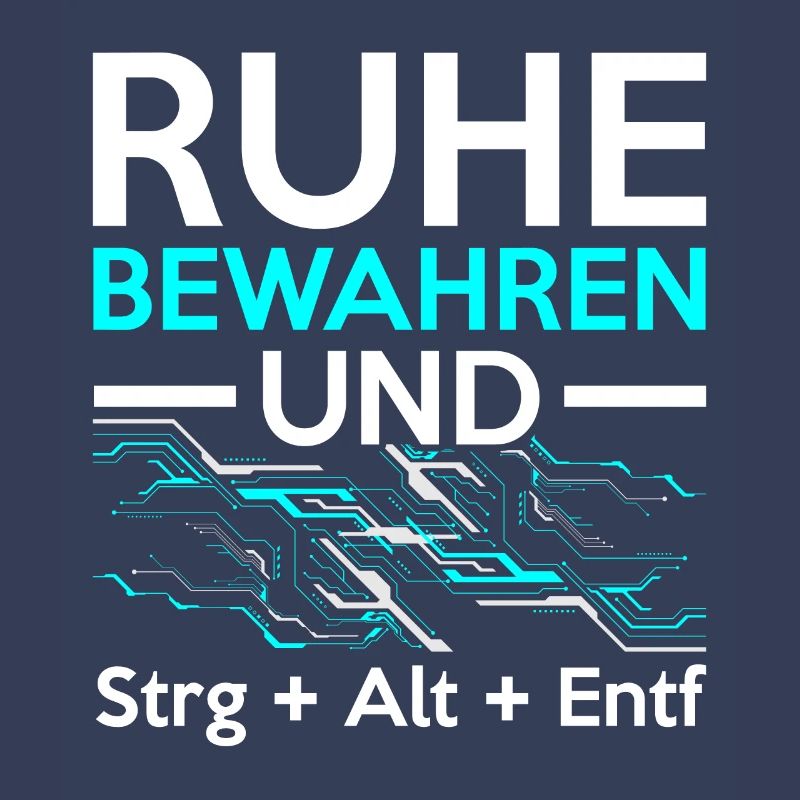 Keep Calm and Ctrl + Alt + Del Tech Support Tech