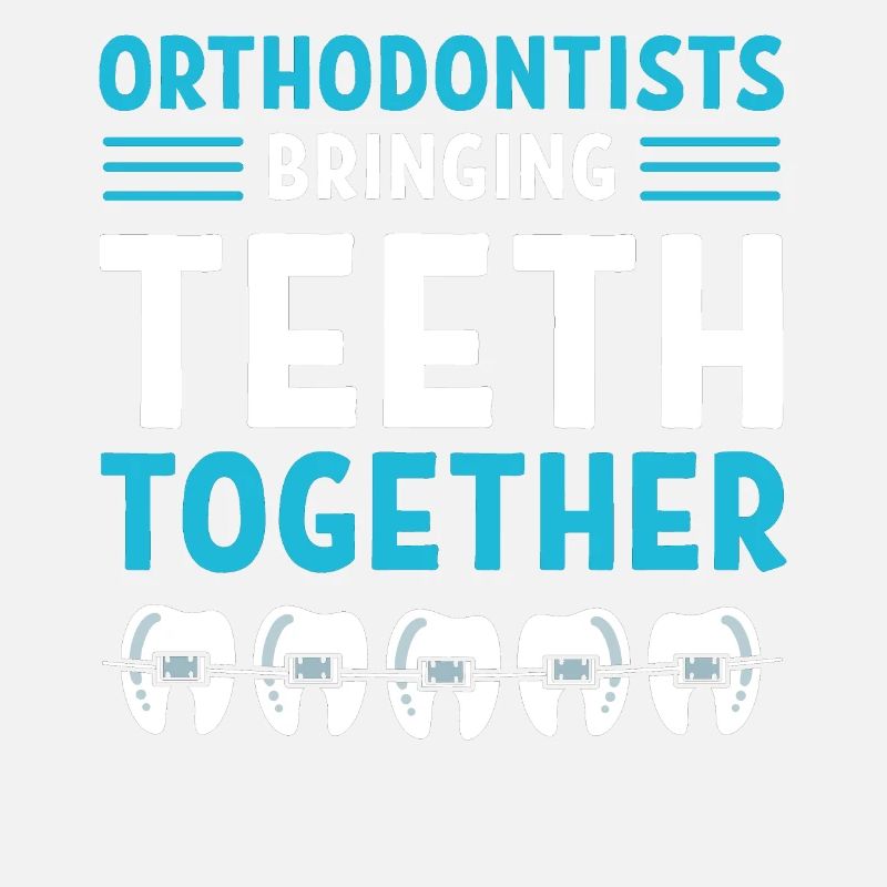 Orthodontist Bringing Teeth Together