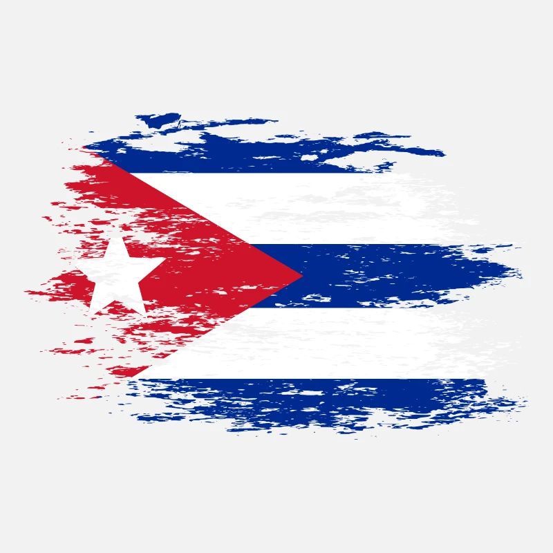 Drapeau cubain utilisé