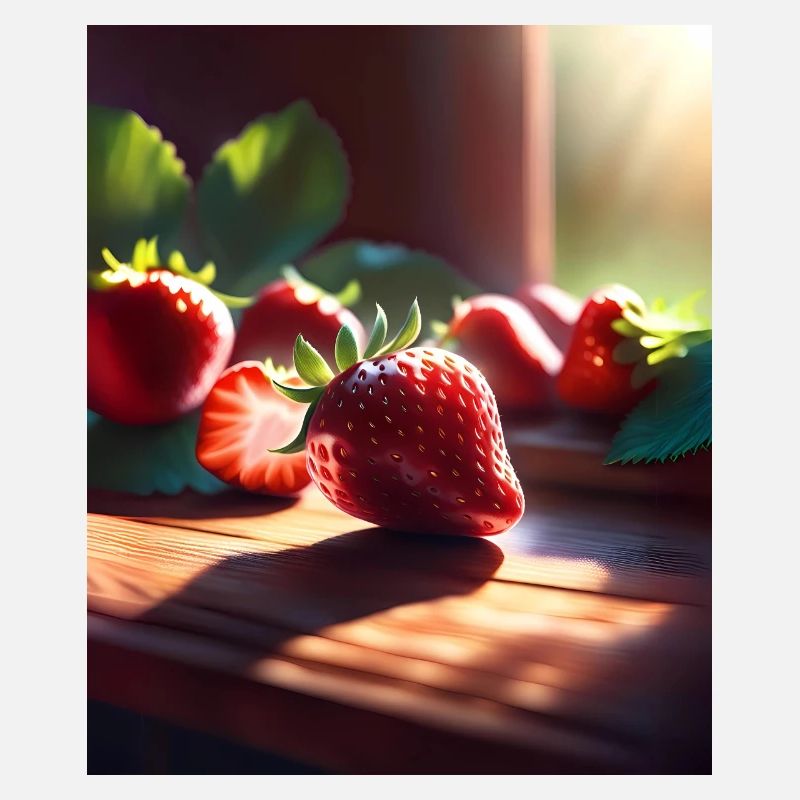 Ich liebe Erdbeeren