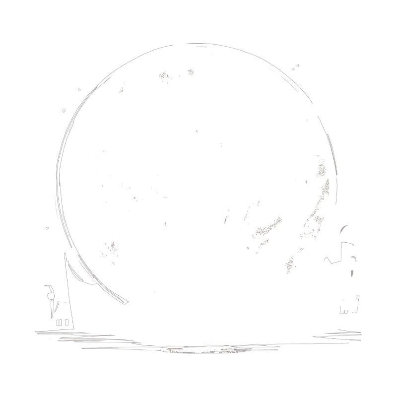 Chat Chats Lune Clair de Lune Supermoon Cadeau
