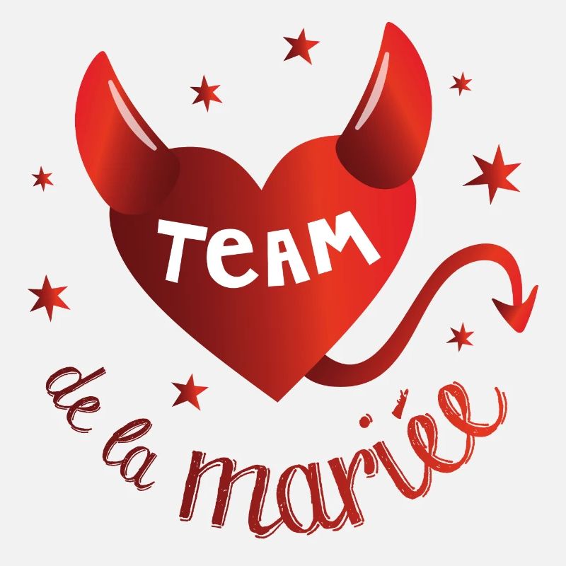 Team de la mariée, les diablesses ! humour