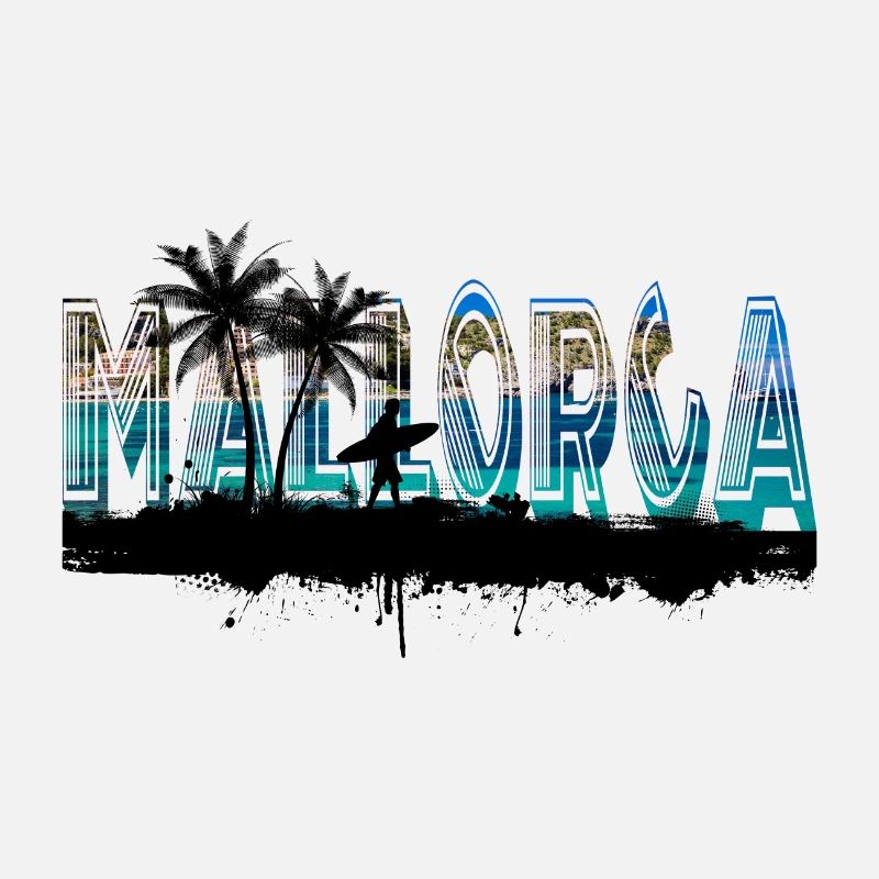 Majorca Summer Sun Beach Sea Palm Trees Party