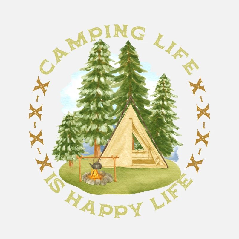 Camping, Camping-vie, Camping, drôle de dicton