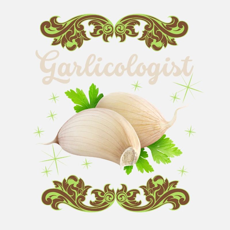 Knoblauch, lustiger Spuch, Garlicologist