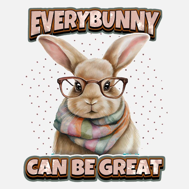 Rabbit Rabbit Kawaii Illustration Funny Saying