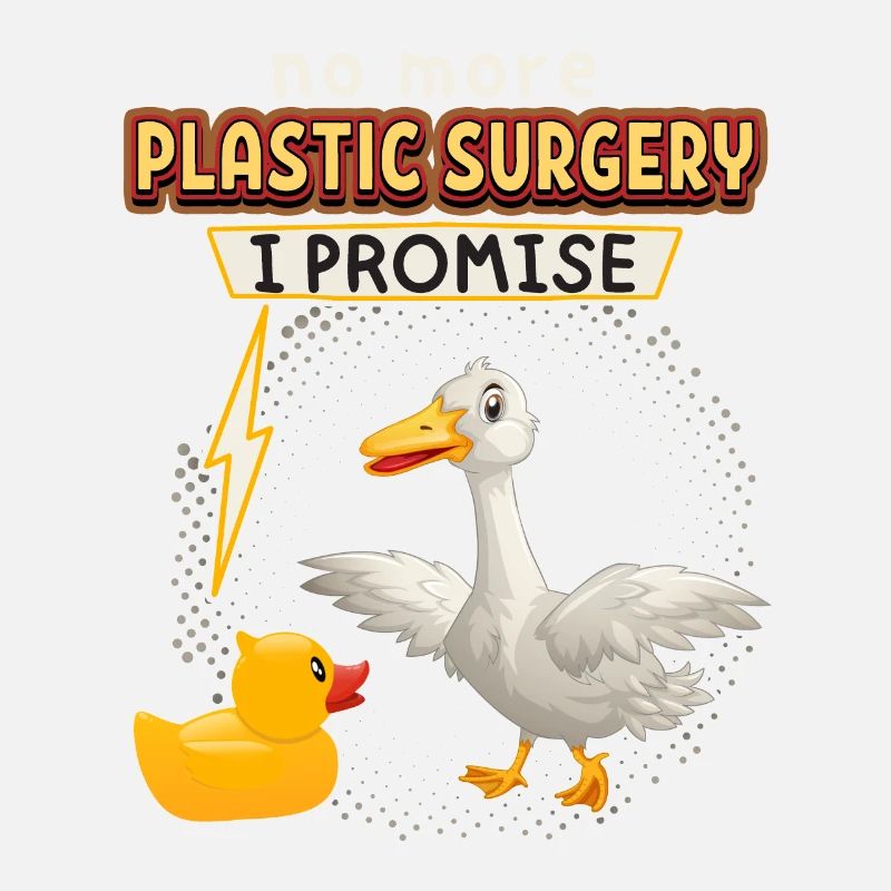 Comic Ente, Gummiente, lustiger Spruch