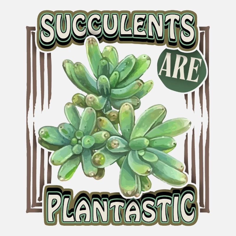 Succulent Illustration, Funny Saying, Pun