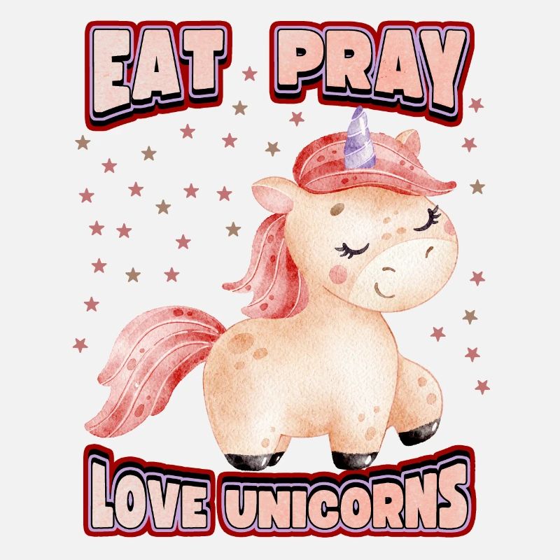 Lustiger Einhorn Spruch, Kawaii Unicorn Comic