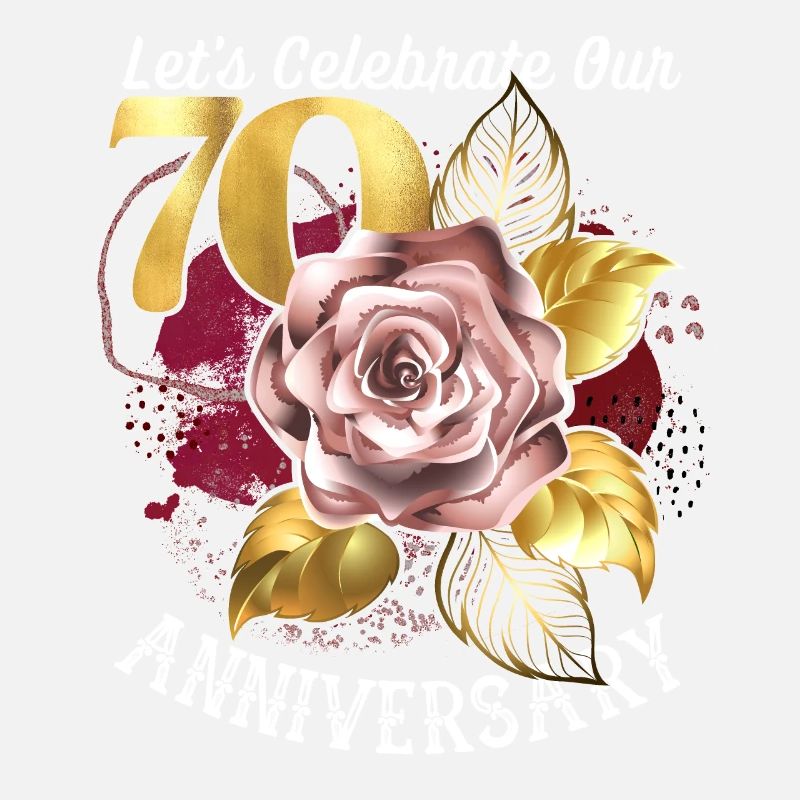 70th anniversary, anniversary celebration, wedding anniversary