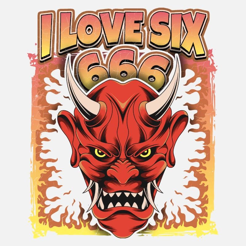 Teufel-Devil, Satan Spruch 666