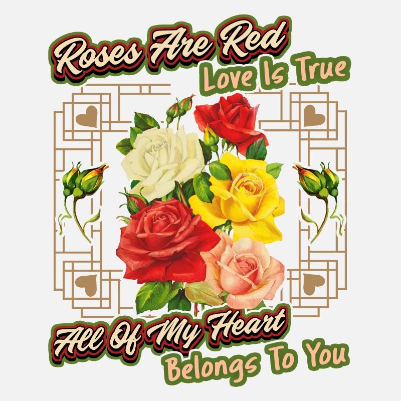 Roses rouges, amour, la Saint-Valentin dictant