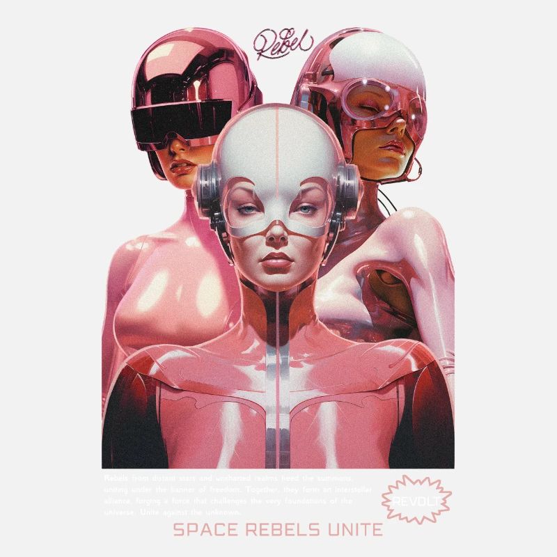 Space Astronauts, Science Fiction Space Travelers