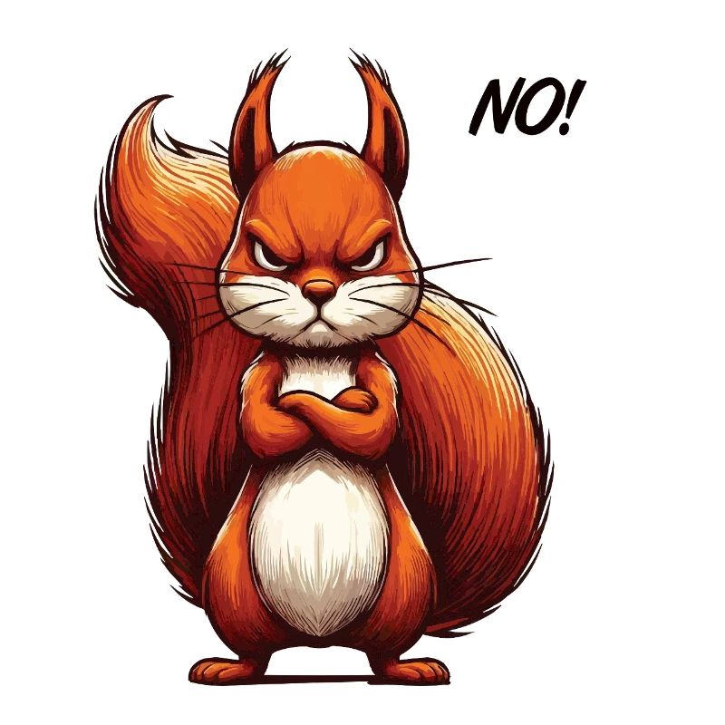 No Eichhörnchen Eichhorn Eichhörnchenliebhaber