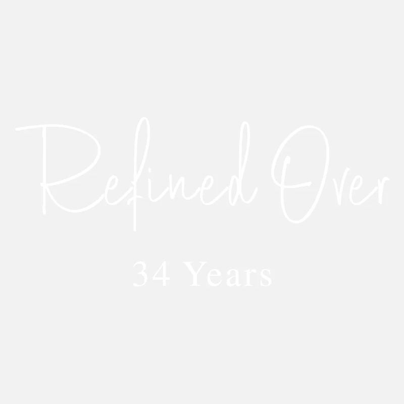 Refines in 34 Years Birthday Gift Idea