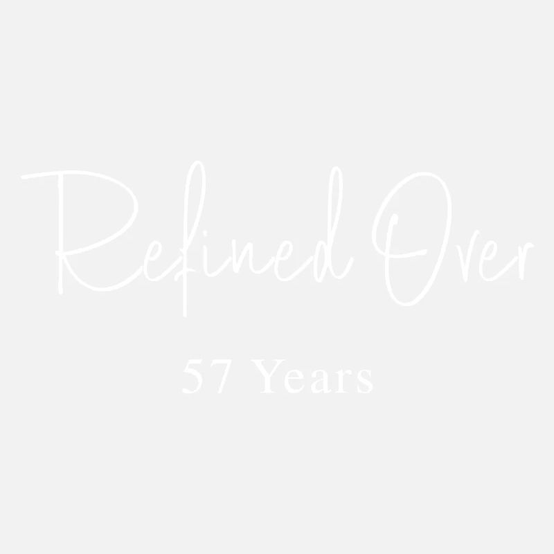 Refines in 57 Years Birthday Gift Idea