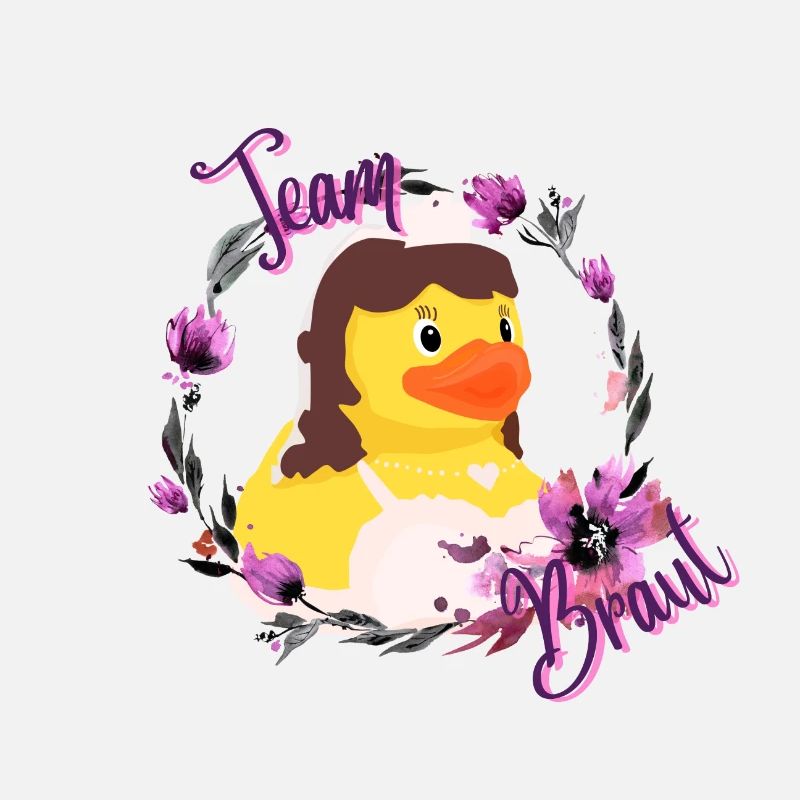 Team Bride Canard en caoutchouc