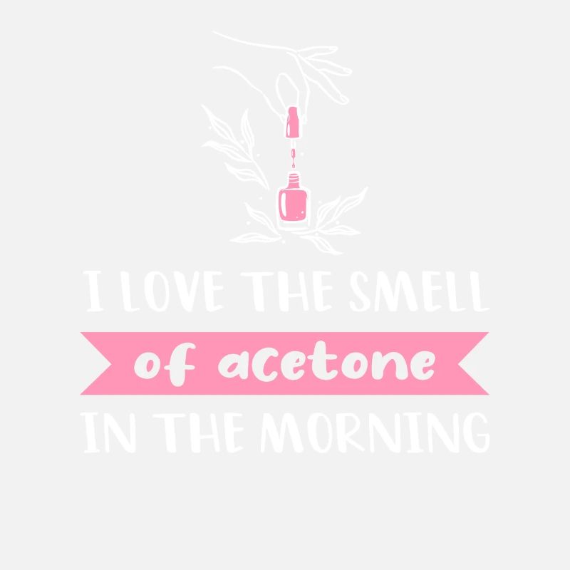 J’adore l’odeur de l’acétone le matin