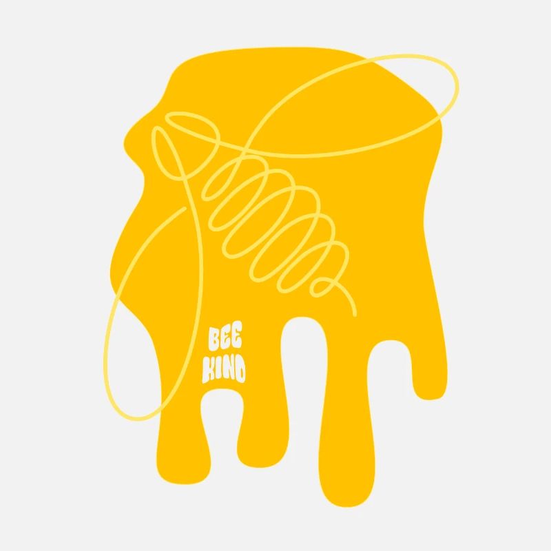Be nice - Bee - abstract - Graphic Art
