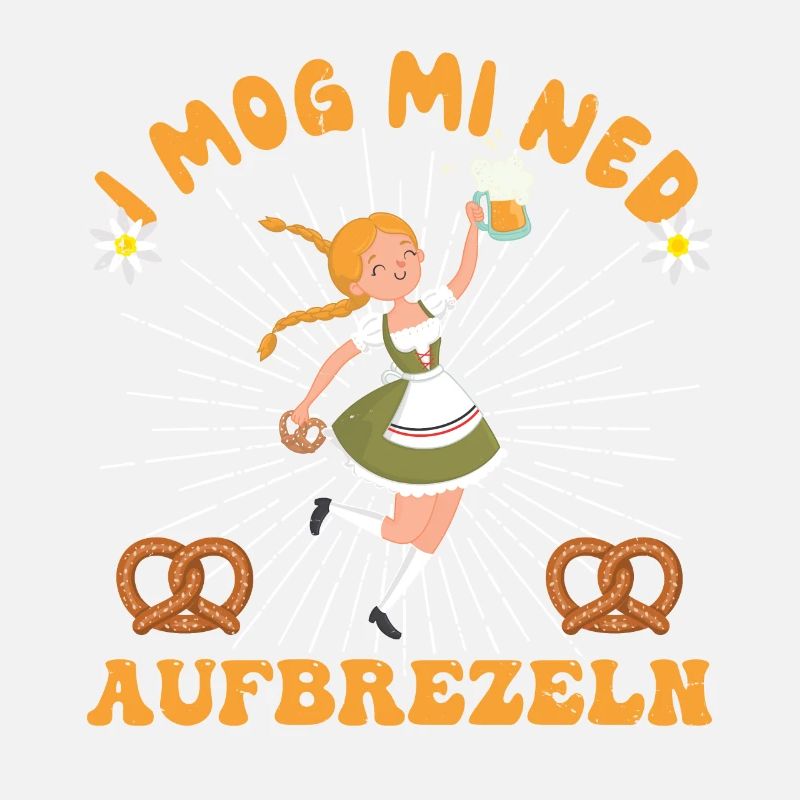 I Mog Mi Ned Aufbrezeln Dirndl