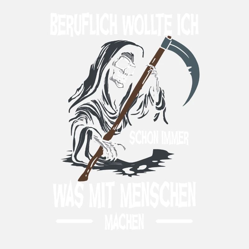 Sensenmann Schwarzer Humor